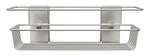 Command Shower Caddy, Satin Nickel, 1 Caddy, 1 Prep Wipe, 4 Large Water-Resistant Strips/Pack (BATH31-SN-ES)