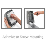 PROVON FMX 12 Wall Mounted Hand Soap Dispenser, Gray/Silver (5160-06)
