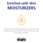 GOJO Foaming Hand Soap Refill for ADX-7 Dispenser, 23.6 oz., 4/Carton (8711-04)