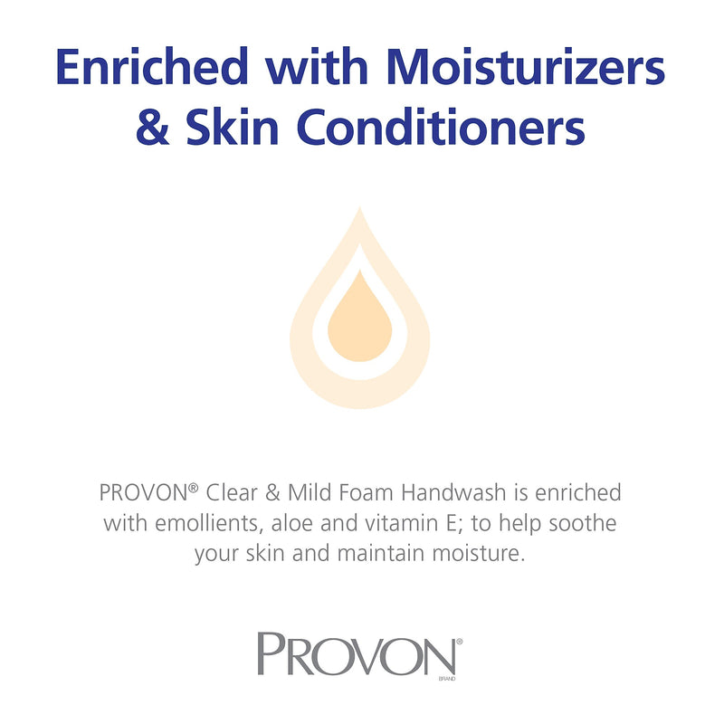 PROVON Foaming Hand Soap Refill for ADX-7 Dispenser, 23.6 oz., 4/Carton (8721-04)