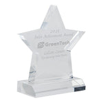 Star Acrylic Award 8.75X5.25