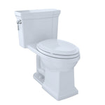 Toto Promenade II One-Piece Elongated 1.28 GPF Universal Height Toilet with CeFiONtect, Cotton White - MS814224CEFG#01
