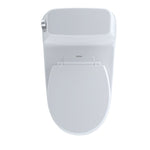 Toto Ultimate One-Piece Round Bowl 1.6 GPF Toilet, Cotton White - MS853113#01