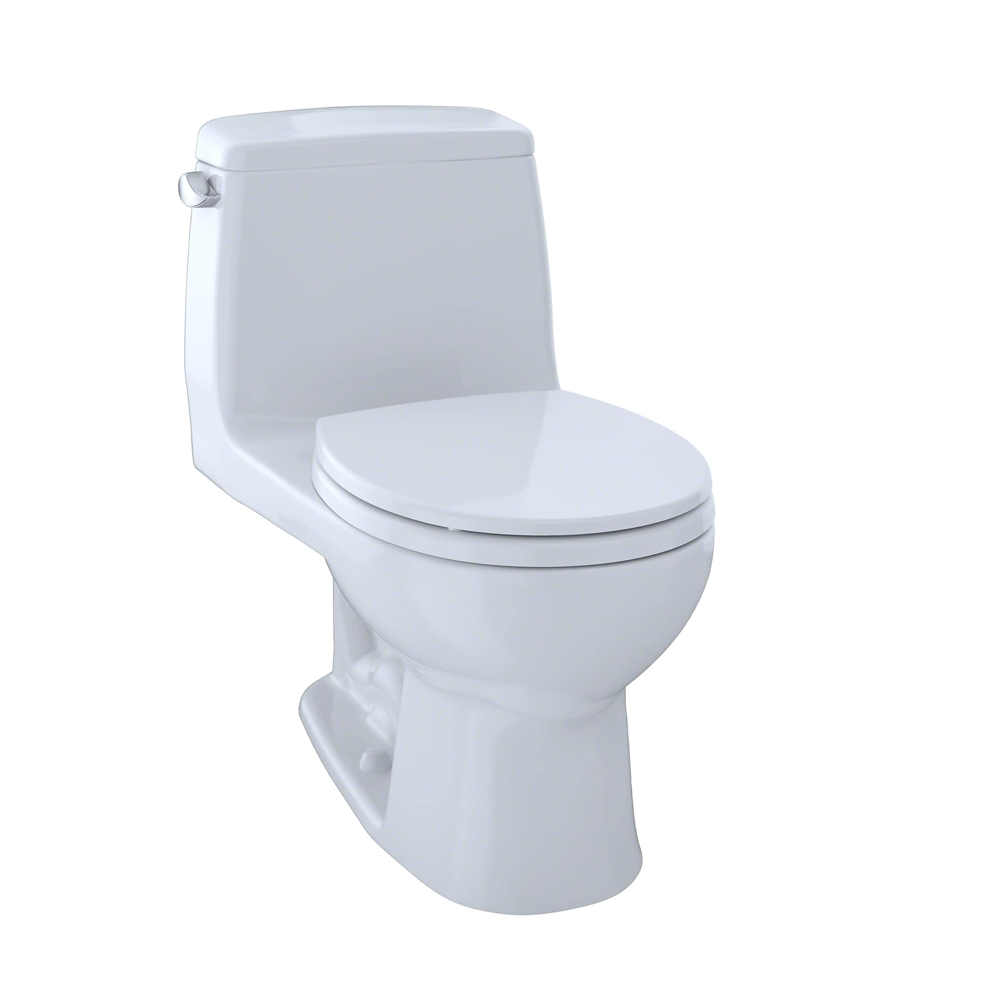 Toto Ultimate One-Piece Round Bowl 1.6 GPF Toilet, Cotton White - MS853113#01