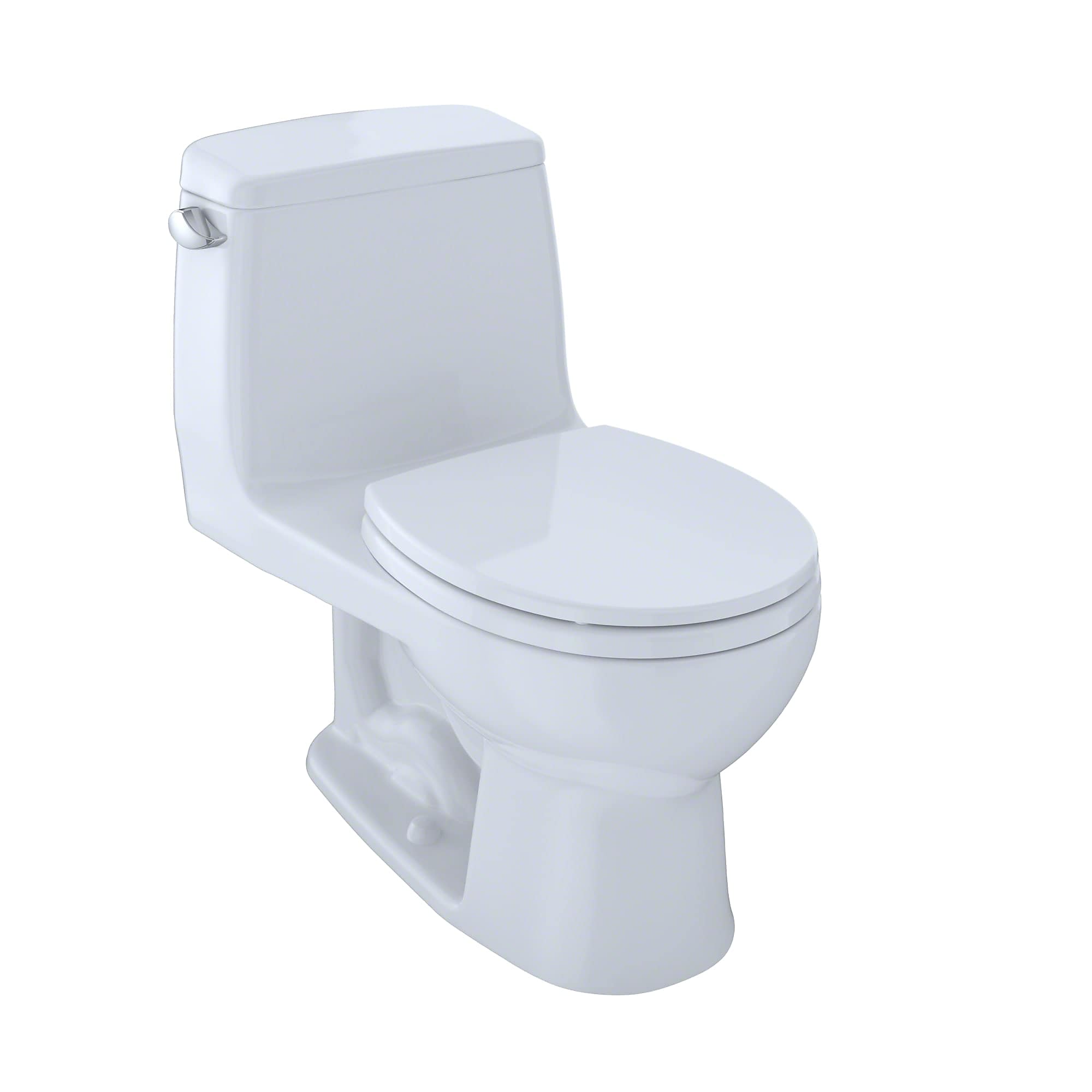 Toto UltraMax One-Piece Round Bowl 1.6 GPF Toilet, Cotton White - MS853113S#01