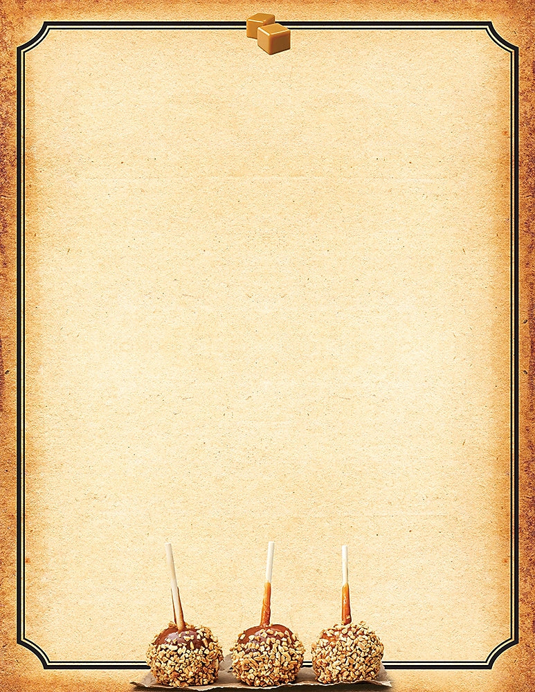 Great Papers! Taffy Apples Fall Letterhead, 8.5" x 11", 80/Pack (2018014)