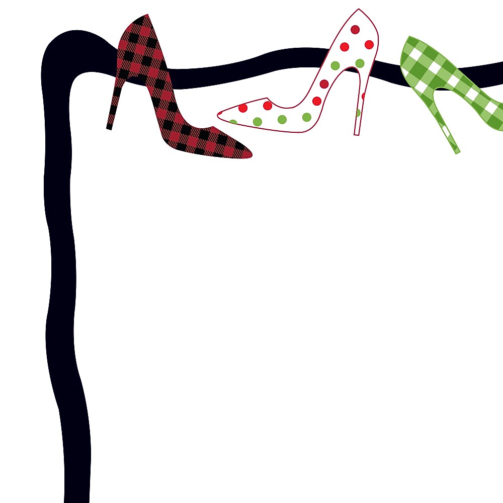 Great Papers!® Dancing Heels Holiday Letterhead, 8.5" x 11", 80 sheets (2018021)