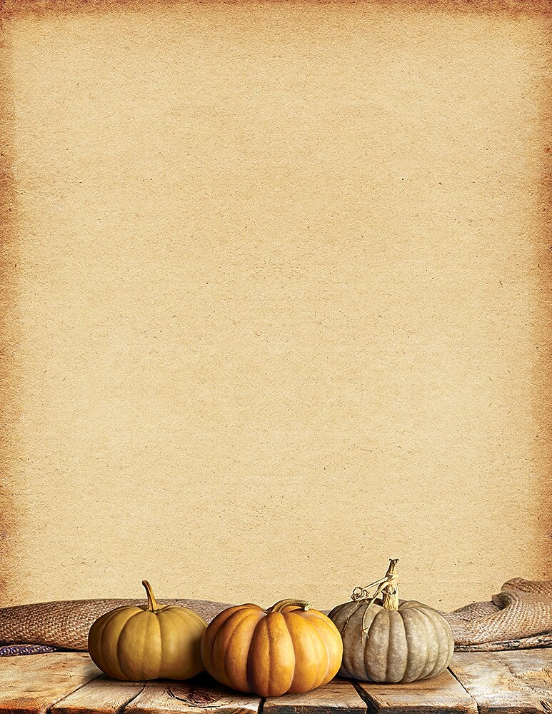 Great Papers!® Fall Pumpkins Letterhead, 8.5" x 11", 80 sheets (2018012)