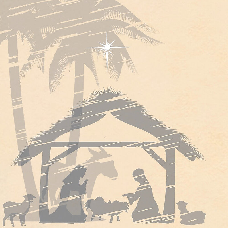 Great Papers! Holy Night Holiday Letterhead, 8.5" x 11", Multicolor, 80/Pack (2018028)