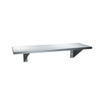 ASI - American Specialties Inc. 0692 Series Stainless Steel Surface Mounted Shelf, 6” Deep x 18” Long (0692-618)
