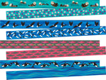 Barker Creek Double-Sided Border Set, 35" x 3", Sea & Sky, 4 designs, 48/Set (3865)