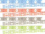 Barker Creek Double-Sided Border Set, 35" x 3", Celebrate Thoughtfulness, 4 designs, 48/Set (BC3867)