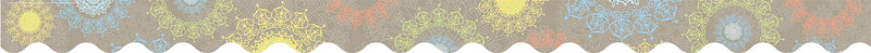 Barker Creek Double-Sided Scalloped Border, 36"' x 2.25", Mindfulness Sunset, 13/Pack (BC910)
