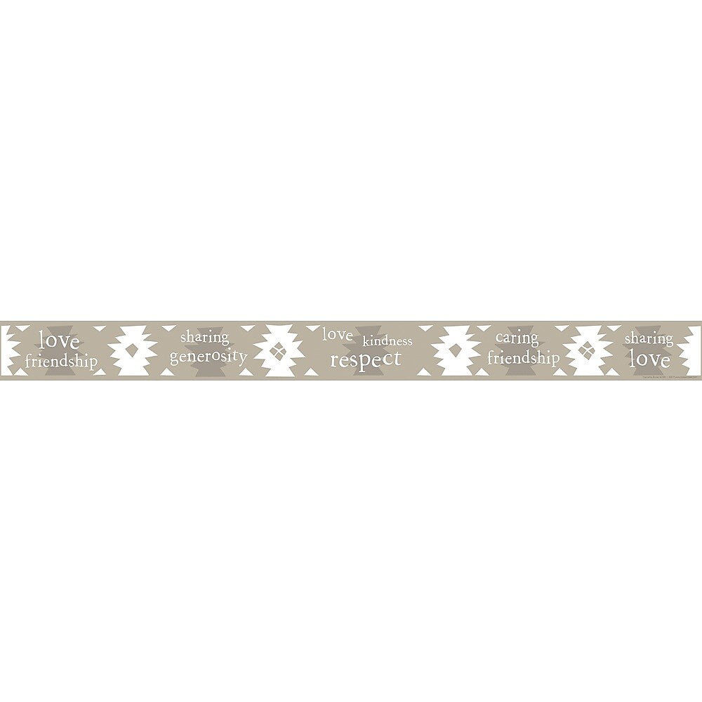 Barker Creek Double-Sided Border, 35" x 3", Friendship, 12/Pack (BC926)