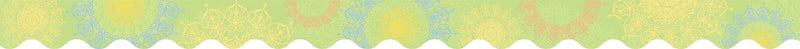 Barker Creek Double-Sided Scalloped Border, 36"' x 2.25", Mindfulness Sunrise, 13/Pack (BC928)