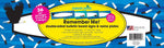 Barker Creek Sea & Sky School Name Plates, 12" x 3.5", 36/Pack (1449)