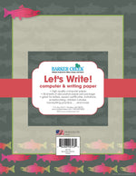 Barker Creek Sea & Sky Computer Paper, 8.5" x 11", 60 lbs., Multicolored, 50 Sheets/Pack (BC723)