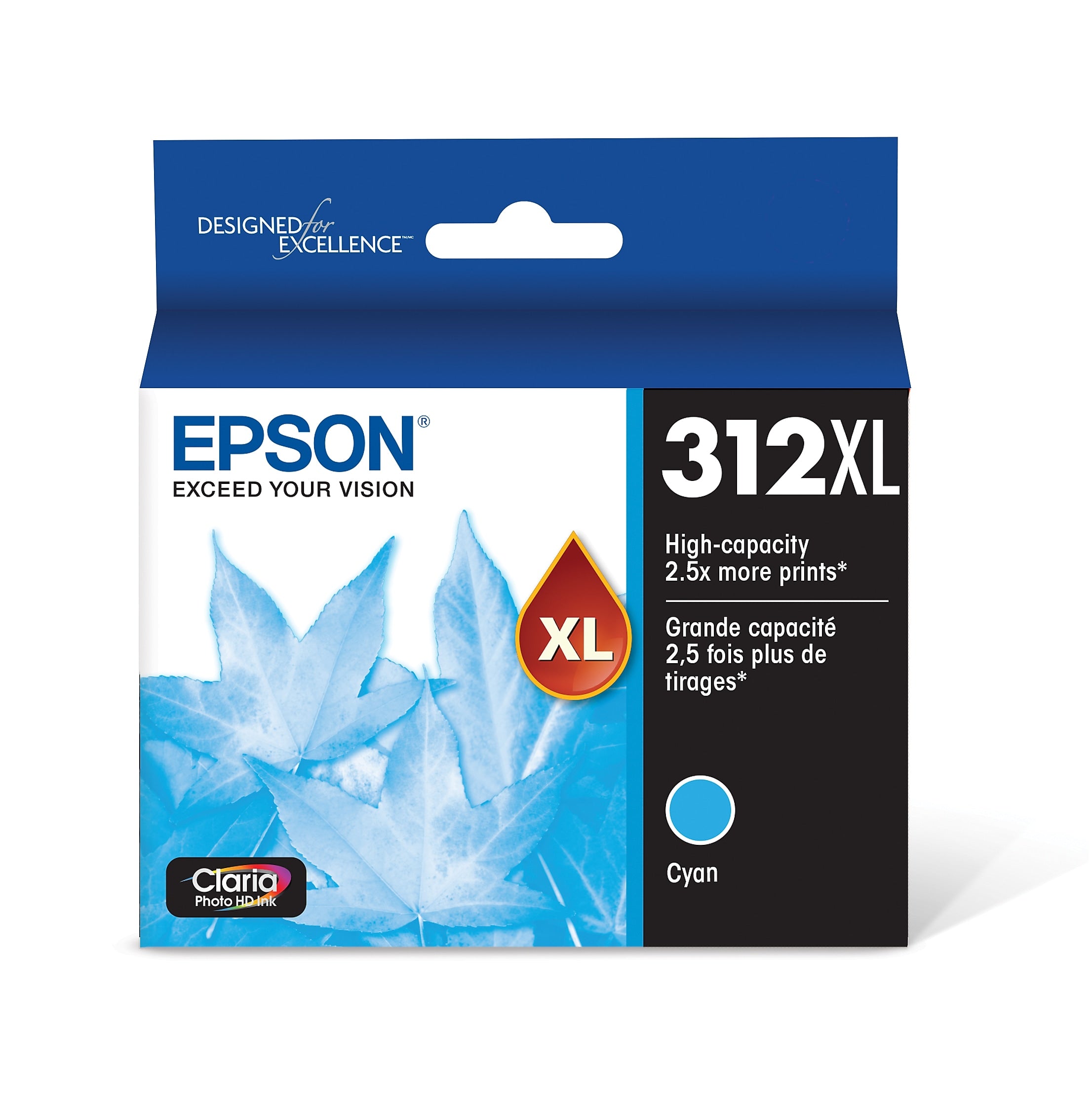 Epson T312XL Cyan High Yield Ink Cartridge