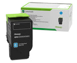 Lexmark 78C1UCE Cyan Ultra High Yield Toner Cartridge