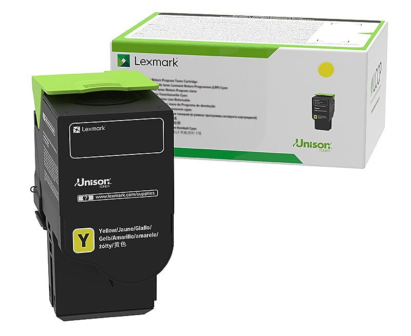 Lexmark 78C1UYE Yellow Ultra High Yield Toner Cartridge