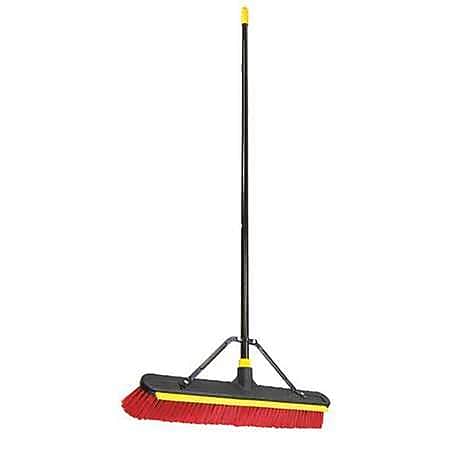 Quickie Bulldozer 24" 2-In-1 Squeegee Pushbroom (635SU)