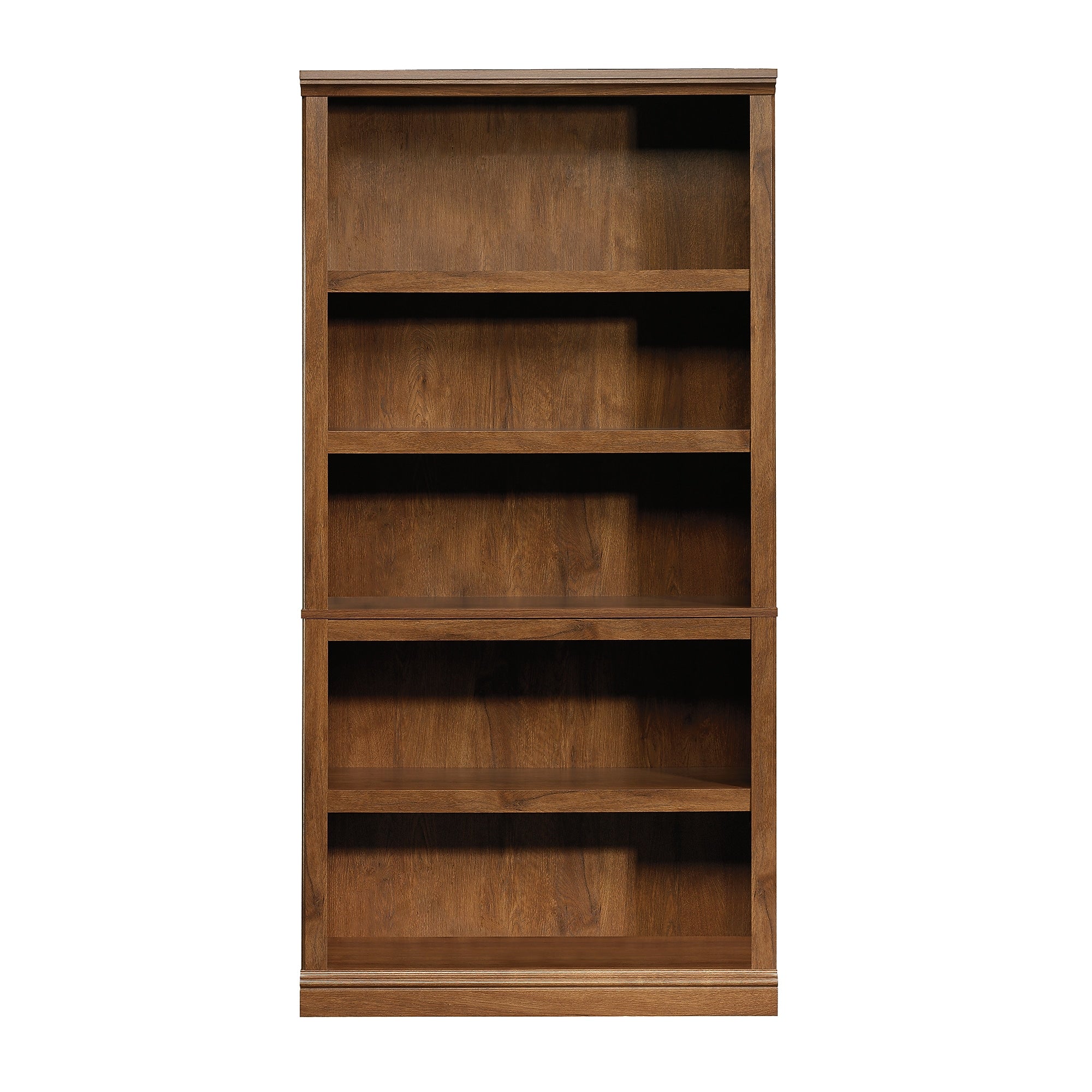 Sauder Select 70"H 5-Shelf Bookcase, Oiled Oak (410367)