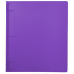 JAM Paper® Plastic 1 Inch Binder, Purple 3 Ring Binder, Sold Individually (218912242)