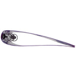 JAM Paper® Plastic 1 Inch Binder, Purple 3 Ring Binder, Sold Individually (218912242)