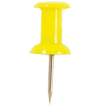 JAM Paper Pushpins, Red, 2 Packs of 100 (2242955A)