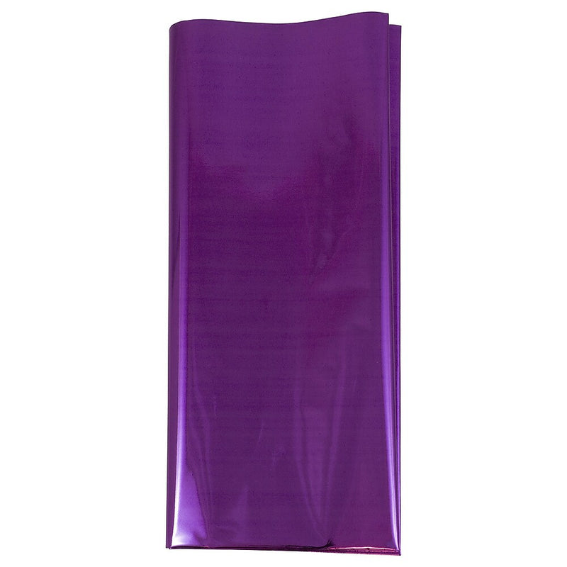 JAM Paper 20" x 26" Tissue Paper, Purple Mylar, 3 Sheets/Pack (11734228)