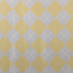 JAM Paper Christmas Wrapping Paper, 12 Sq. Ft, Silver & Gold Argyle (165534329)