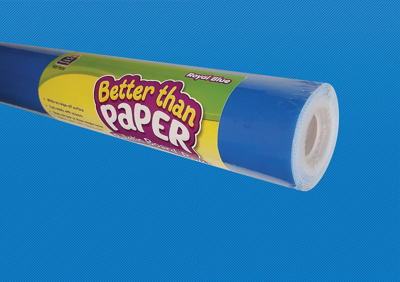 Teacher Created Resources Better Than Paper®Roll, 4' x 12', Royal Blue (TCR77370)