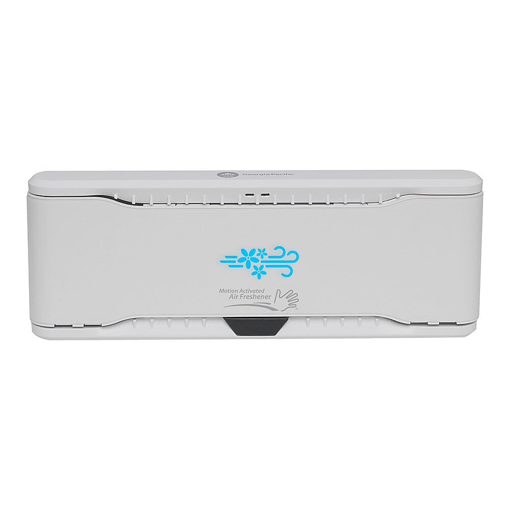 ActiveAire Automated In-Stall Freshener Dispenser by GP PRO, White, 9.500"W x 1.170"D x 3.500"H (56769)