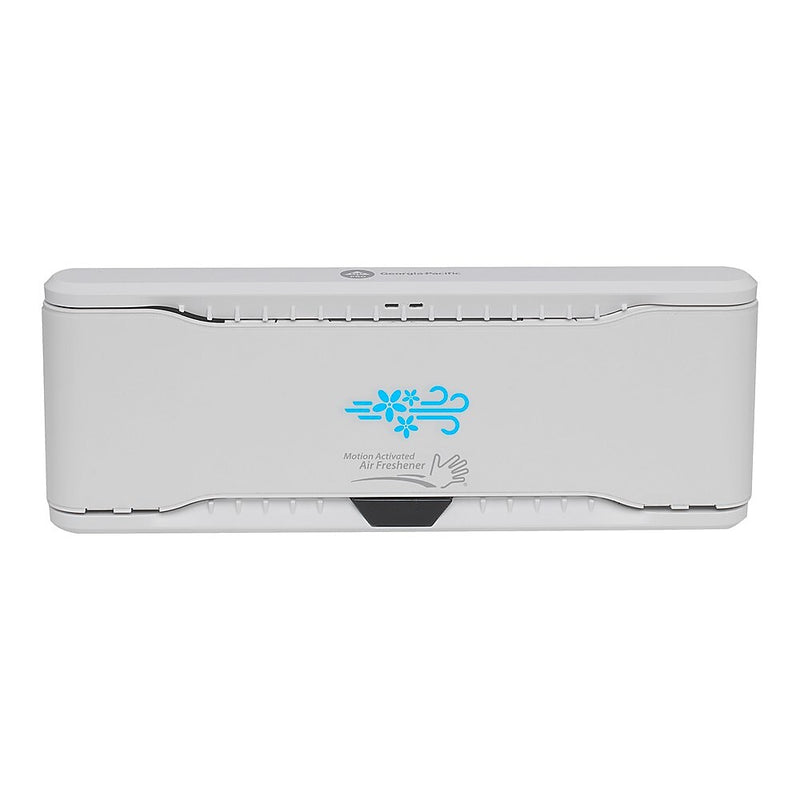 ActiveAire Automated In-Stall Freshener Dispenser by GP PRO, White, 9.500"W x 1.170"D x 3.500"H (56769)