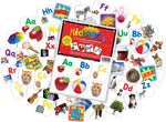 Barker Creek Learning Magnets "Now I Know My ABCs" Kit, 137 Magnetic Pieces/Set (LM2403)