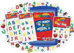 Barker Creek Learning Magnets "Now I Know My ABCs" Kit, 137 Magnetic Pieces/Set (LM2403)