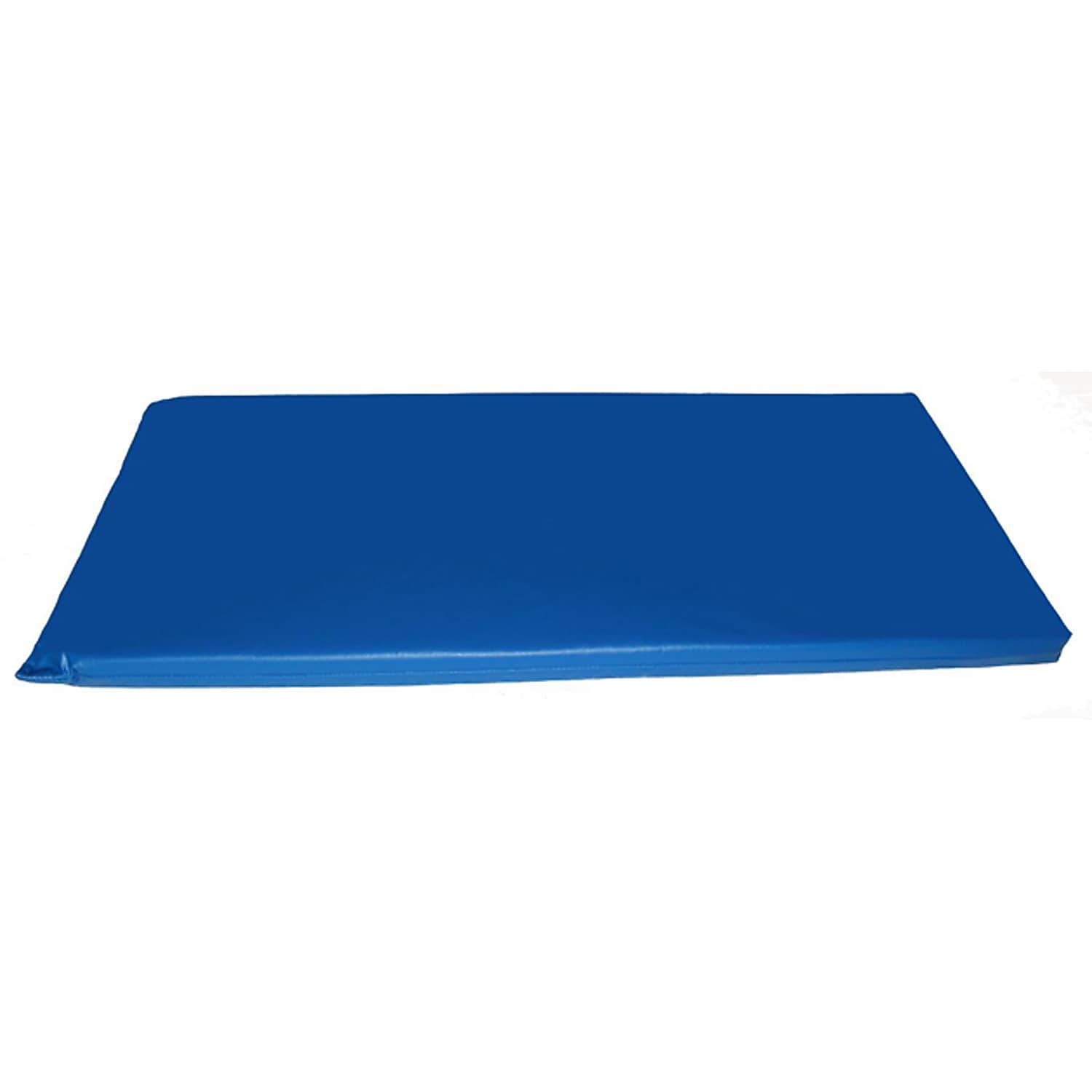 Peerless Plastics KinderMat Rainbow Designer Mat, 48" x 22", Nautical Blue (PZ-NTL232)