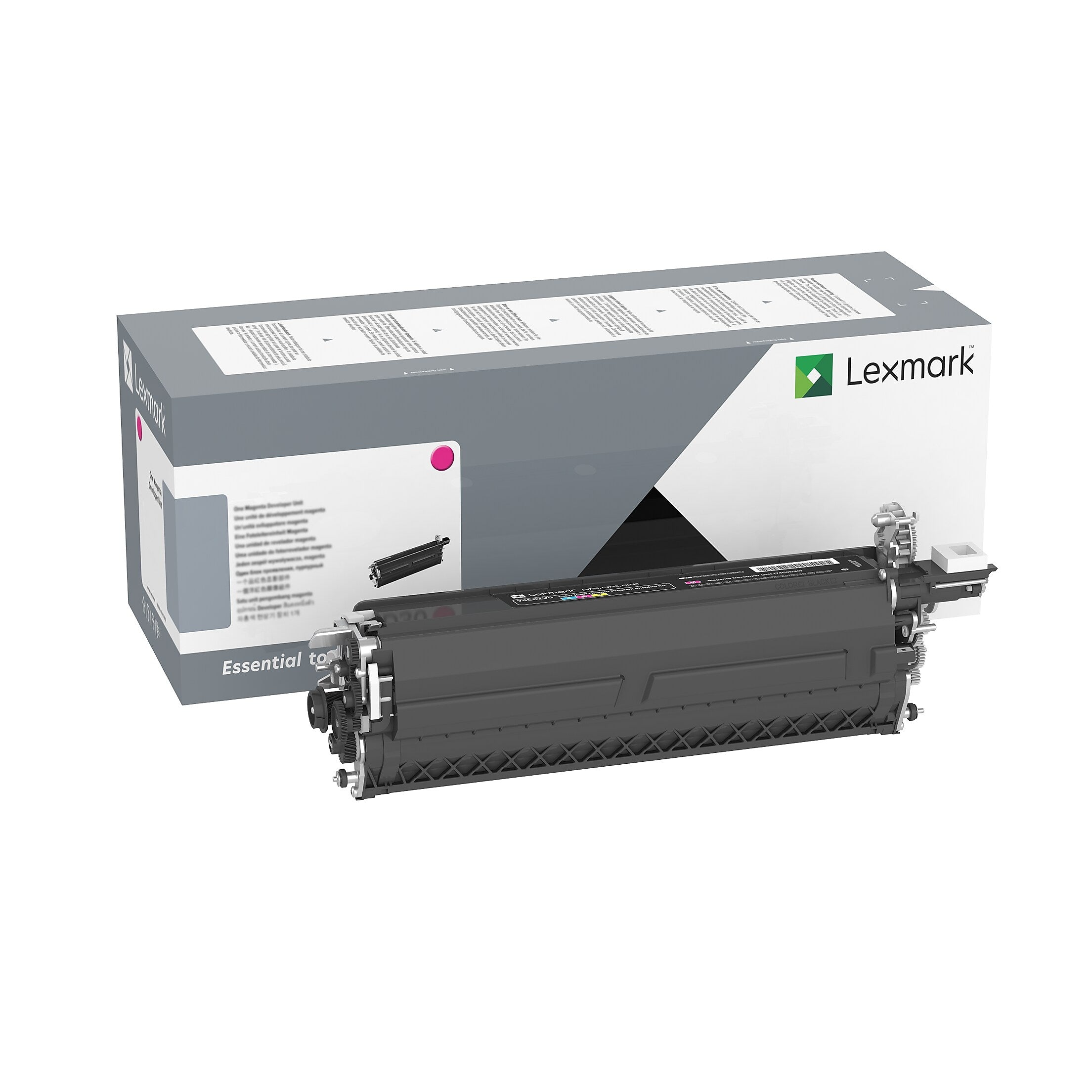 Lexmark Developer Unit Magenta Laser Toner Cartridge, 125,000 Pages (78C0D30)