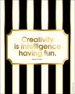 Barker Creek Creativity Art Print Set, Gold Collection, 8" x 10", Multi-Design, 4/Set (BC3100)