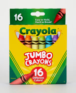 Crayola Jumbo Crayons, 16/Pack (52-0390)