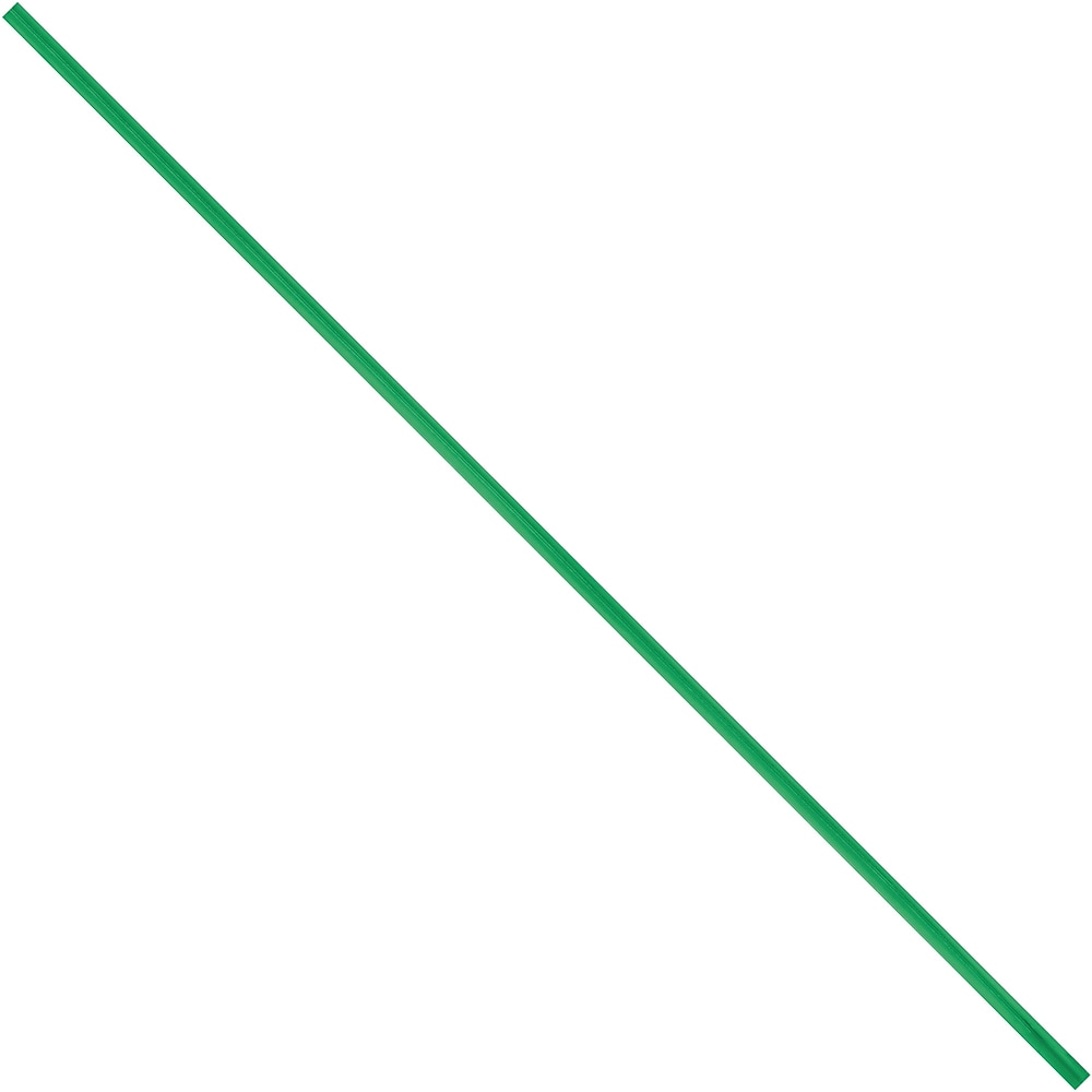 10" Plastic Twist Ties, Green, 2000/Carton (PLT10G)