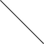 10" Plastic Twist Ties, Black, 2000/Carton (PLT10K)