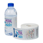 Full Color Water Bottle Label, Rectangle 1 3/4" x 8 1/4" , qty 250/RL
