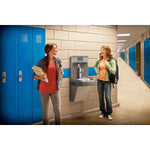 Elkay Enhanced EZH2O Bottle Filling Station, & Versatile Bi-Level ADA Cooler, Filtered 8 GPH Stainless (LZSTL8WSSP)