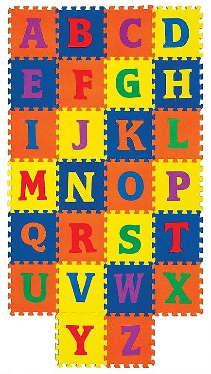 Wondefoam Alphabet Carpet Tiles (AC4353)