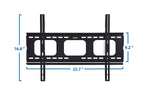 Mount-It! Low-Profile Fixed Flat TV Wall Mount for 32" to 60" TVs (MI-305B)