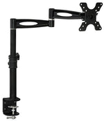 Mount-lt! Adjustable Monitor Arm, Up to 30", Black (MI-705)