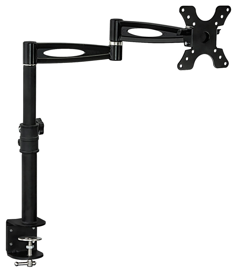 Mount-lt! Adjustable Monitor Arm, Up to 30", Black (MI-705)