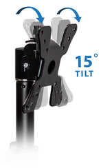 Mount-It! Height Adjustable Single Monitor Desk Mount for 13"-30" Screens (MI-706)