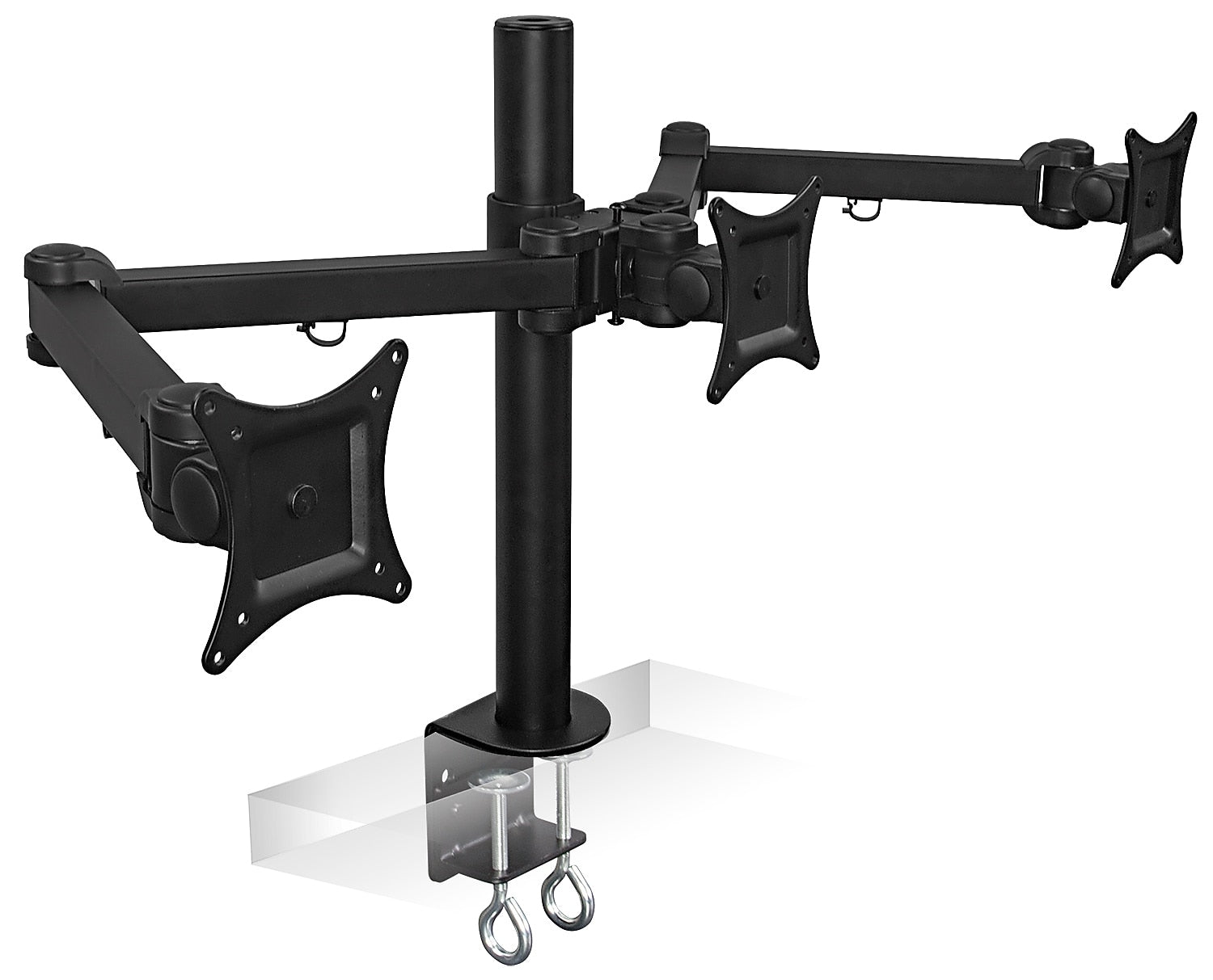 Mount-It! Full-Motion Triple Monitor Desk Mount for 13"-24"  ' Screens (MI-753)